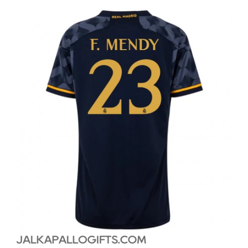 Real Madrid Ferland Mendy #23 Vieraspaita Naiset 2023-24 Lyhythihainen